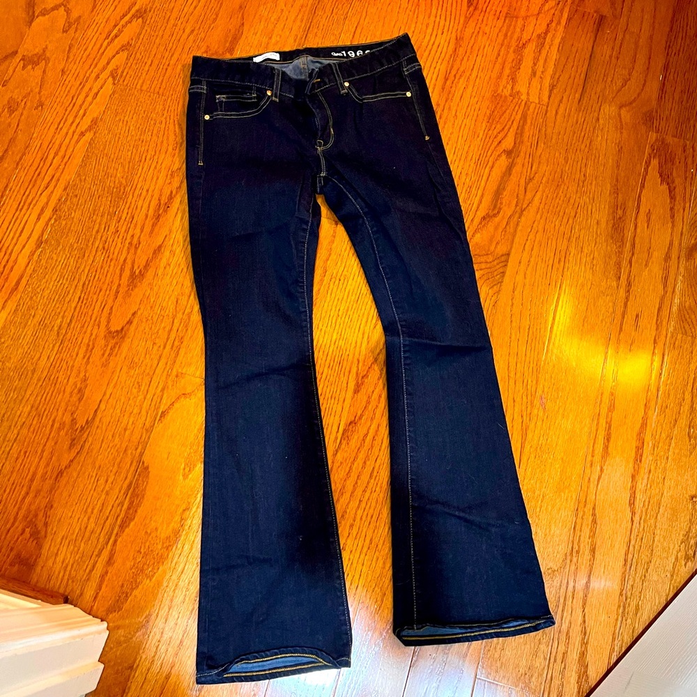 Vintage Gap Jeans, Size 26 Petite, Curvy Boot Cut Flare
